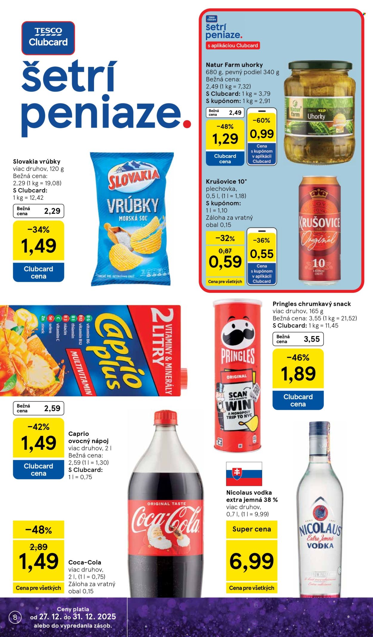 Leták TESCO - 27.12.2025 - 31.12.2025. Strana 8