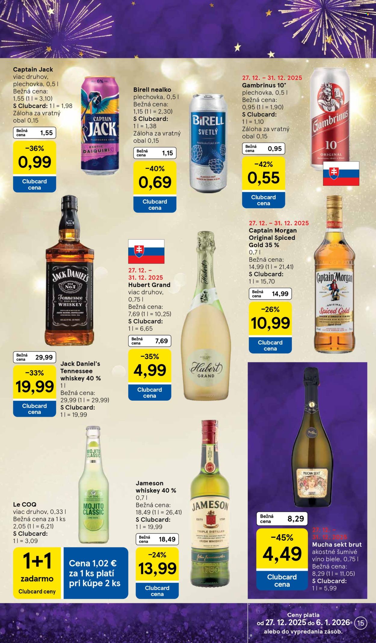 Leták TESCO - 27.12.2025 - 31.12.2025. Strana 15