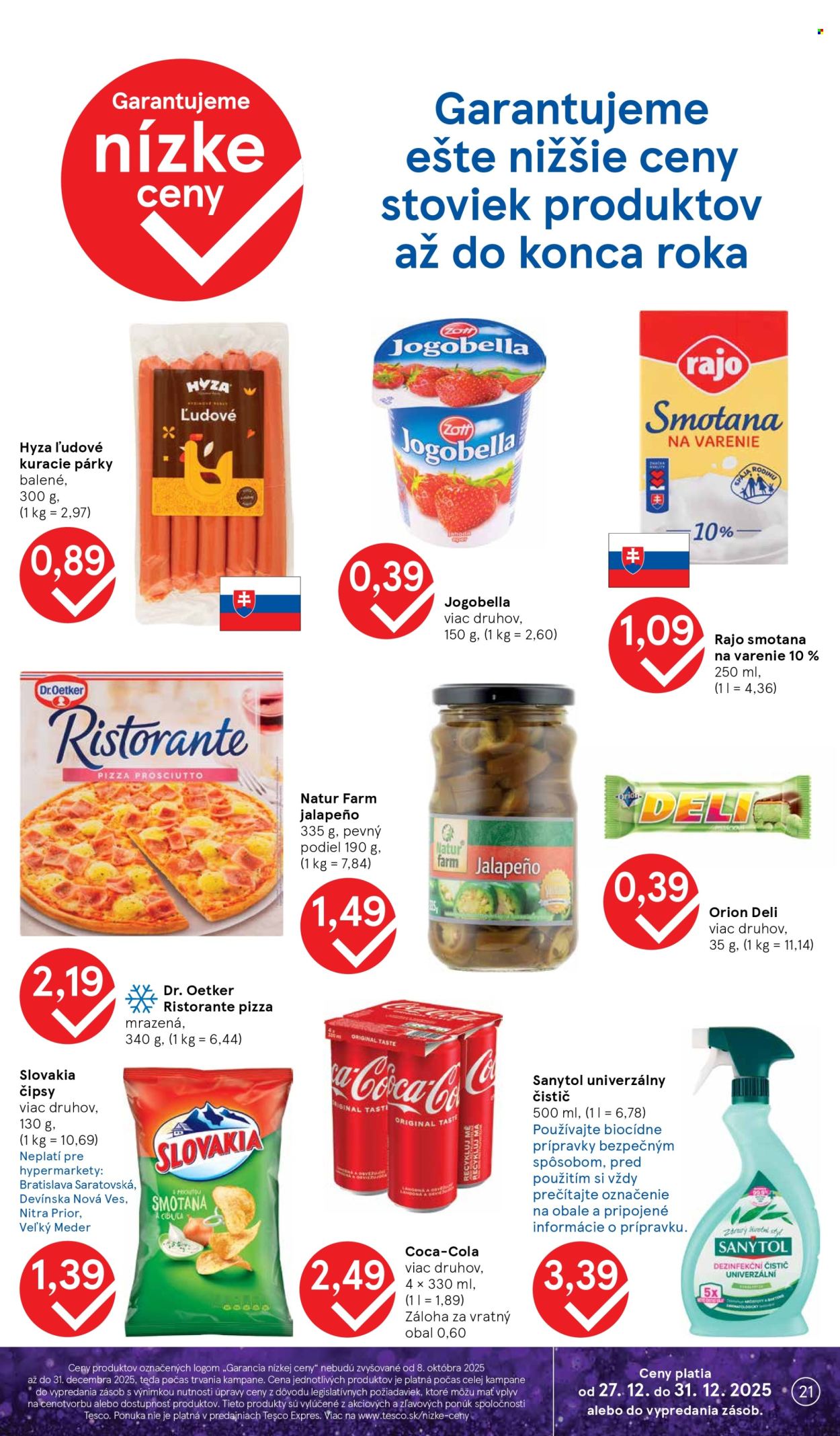 Leták TESCO - 27.12.2025 - 31.12.2025. Strana 21