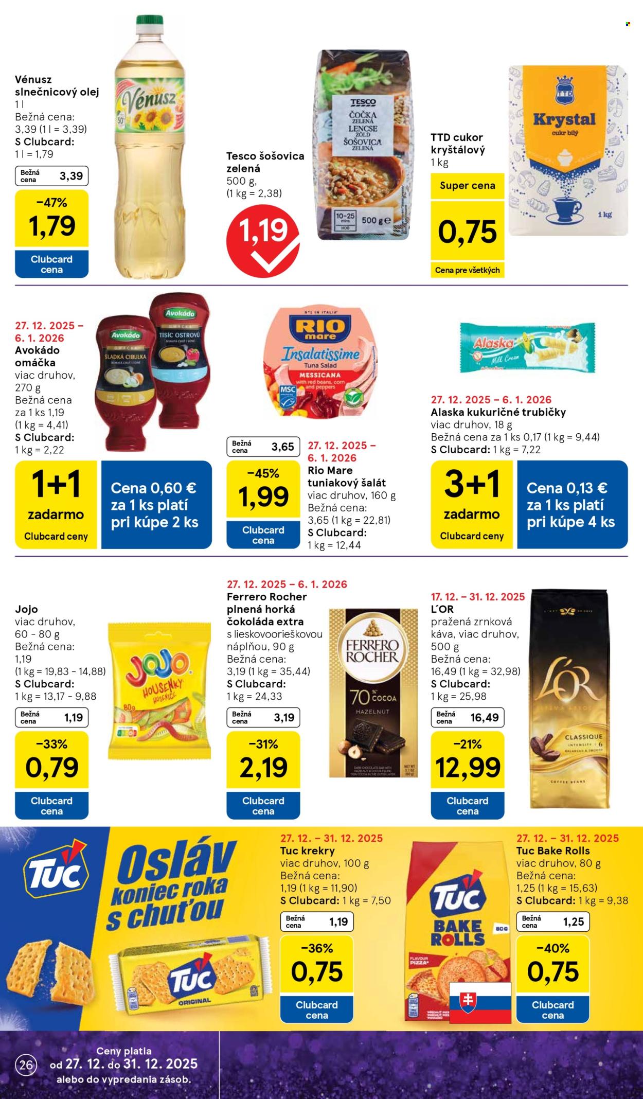 Leták TESCO - 27.12.2025 - 31.12.2025. Strana 26