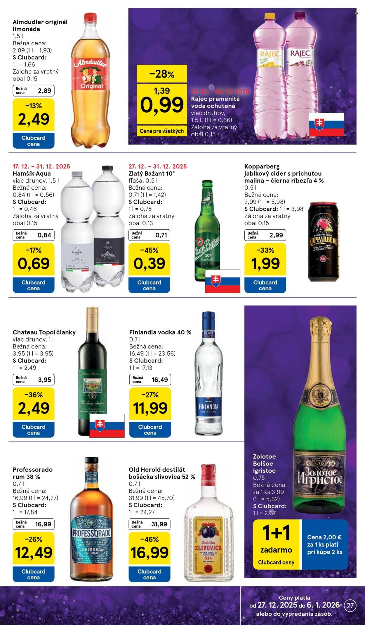 Leták TESCO - 27.12.2025 - 31.12.2025. Strana 27