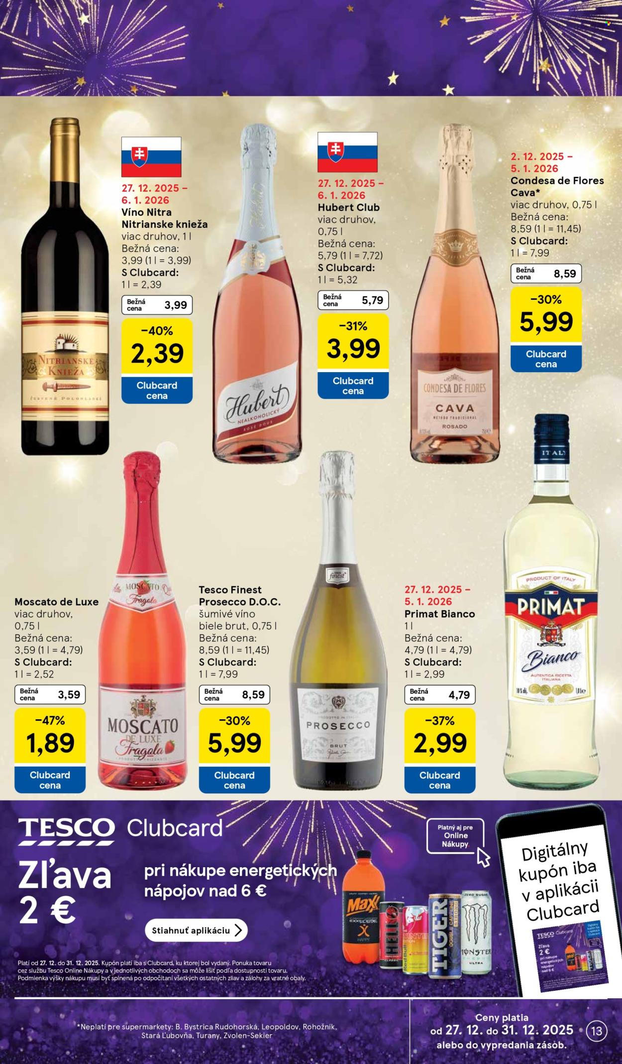 Leták TESCO supermarket - 27.12.2025 - 31.12.2025. Strana 13