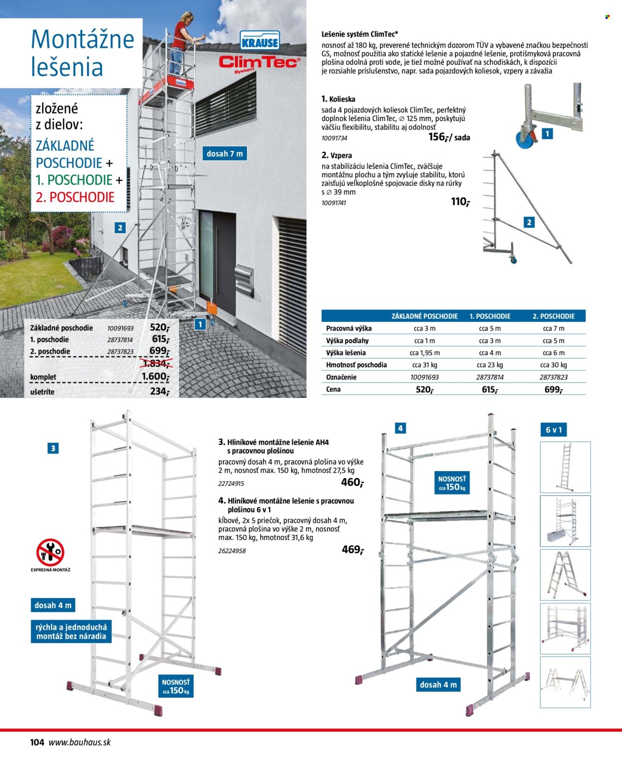 Leták Bauhaus - 29.12.2025 - 28.2.2026. Strana 104