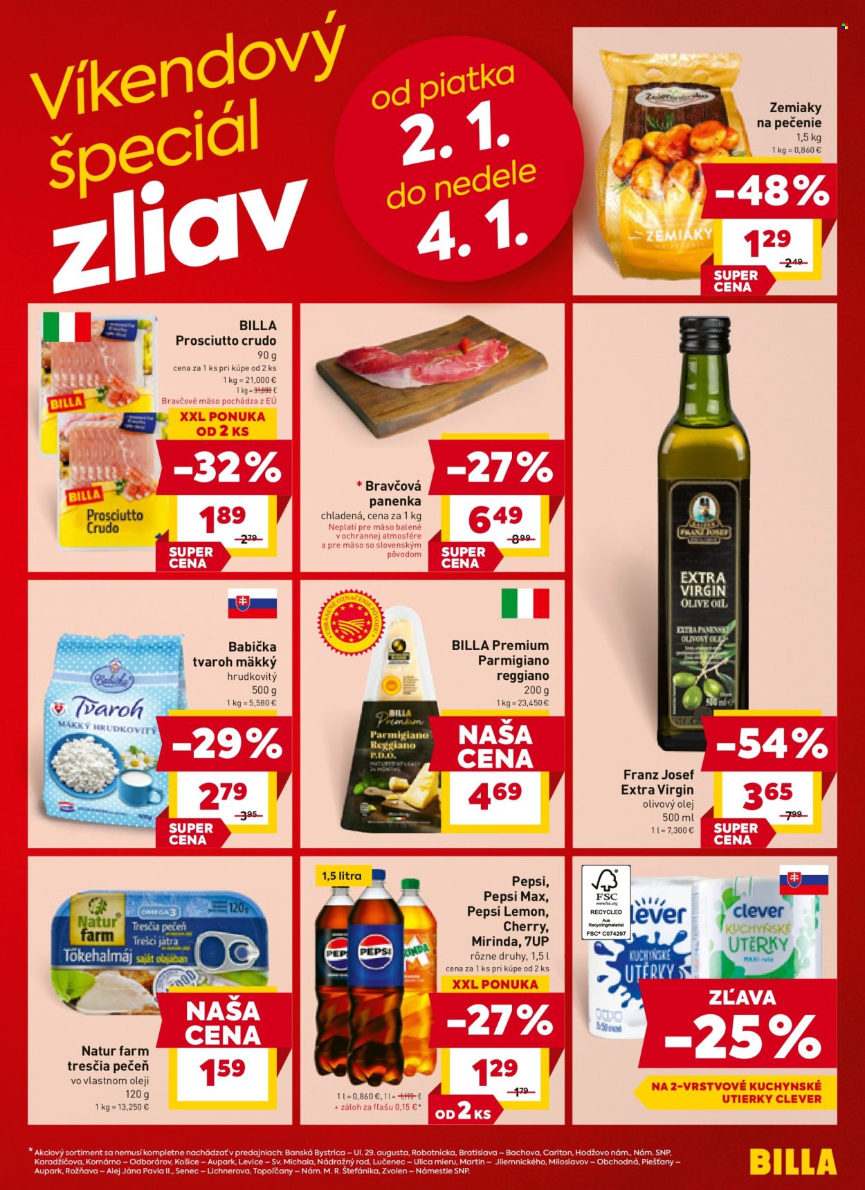 Leták Billa - 2.1.2026 - 6.1.2026. Strana 23