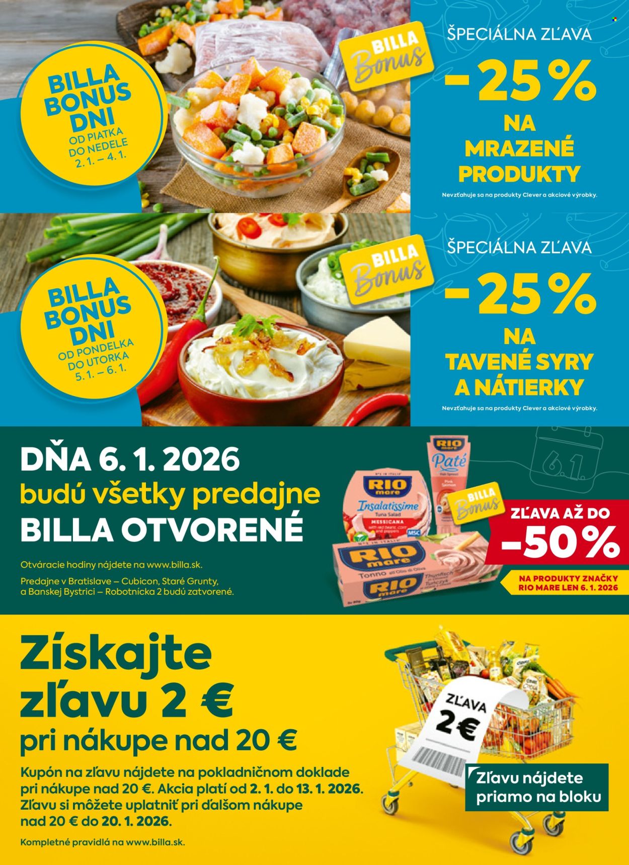 Leták Billa - 2.1.2026 - 6.1.2026. Strana 24