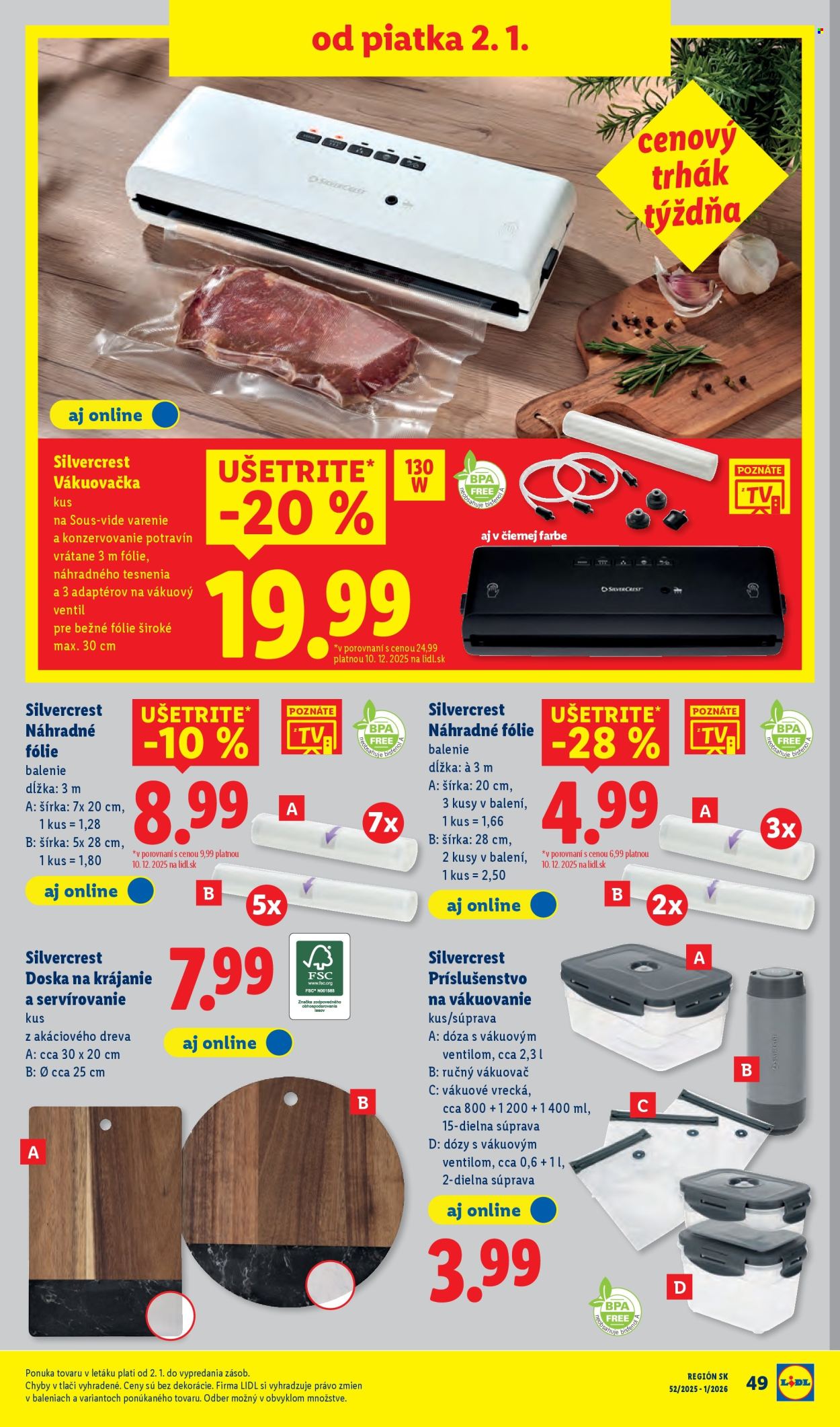 Leták Lidl - 2.1.2026 - 4.1.2026. Strana 25