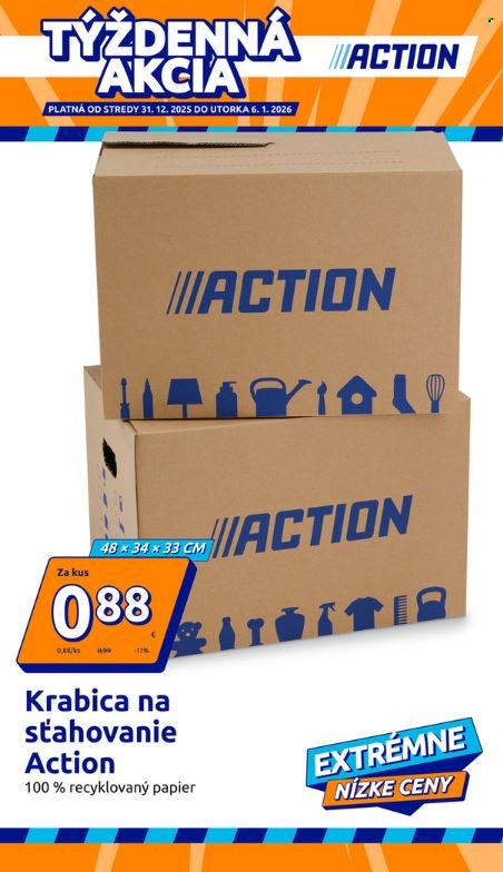Leták Action - 31.12.2025 - 6.1.2026. Strana 1