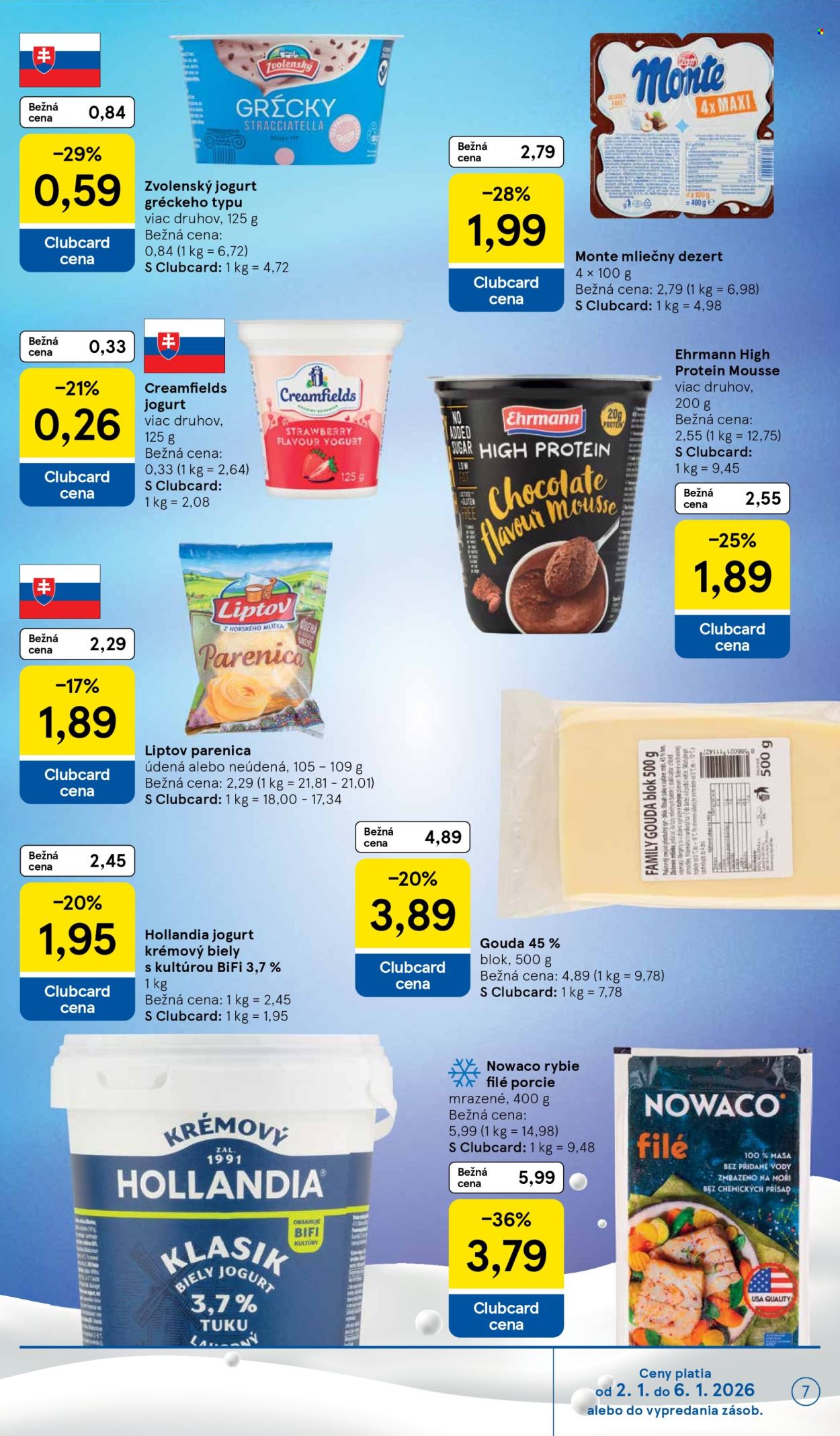 Leták TESCO - 2.1.2026 - 6.1.2026. Strana 7