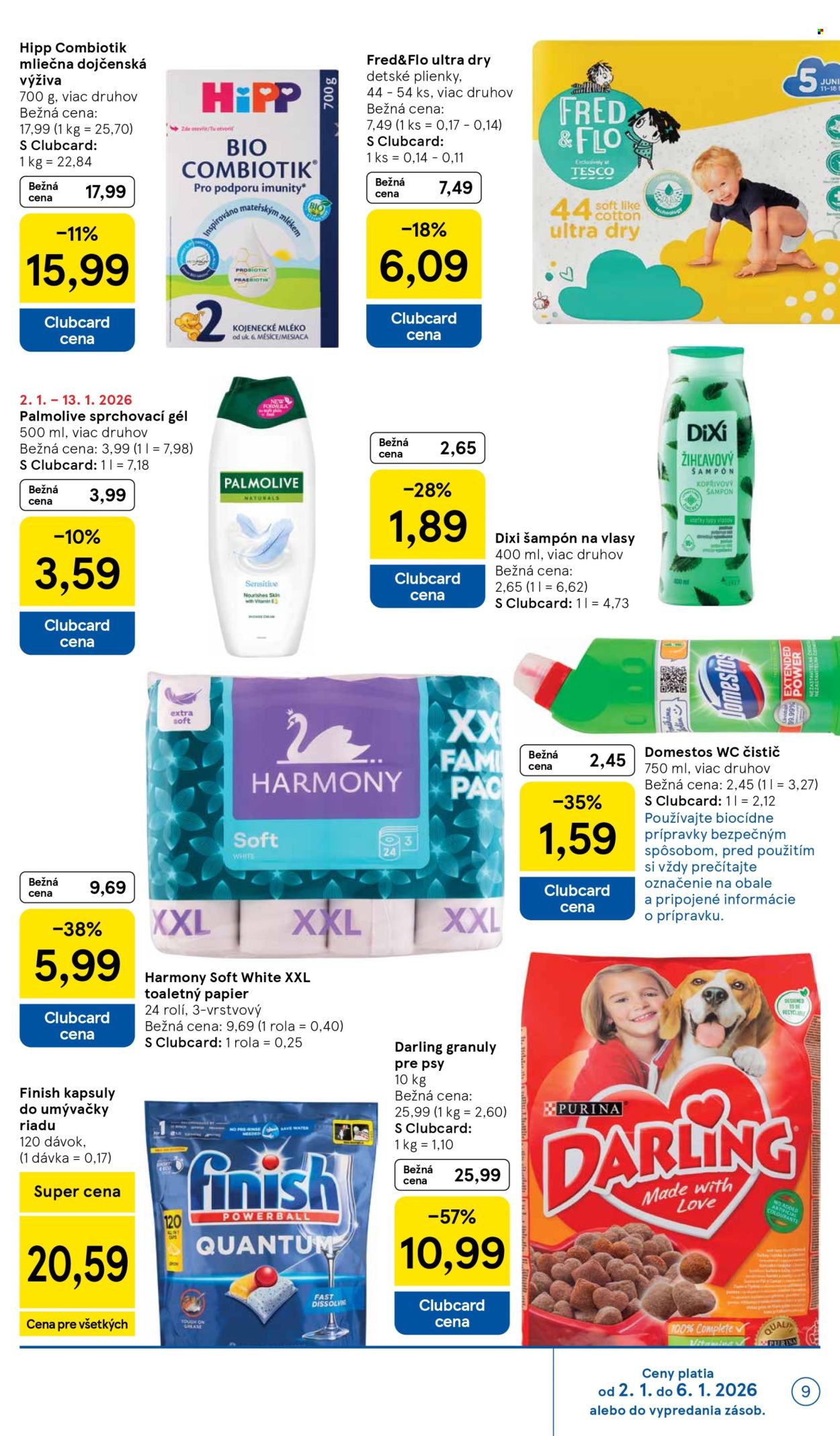 Leták TESCO - 2.1.2026 - 6.1.2026. Strana 9