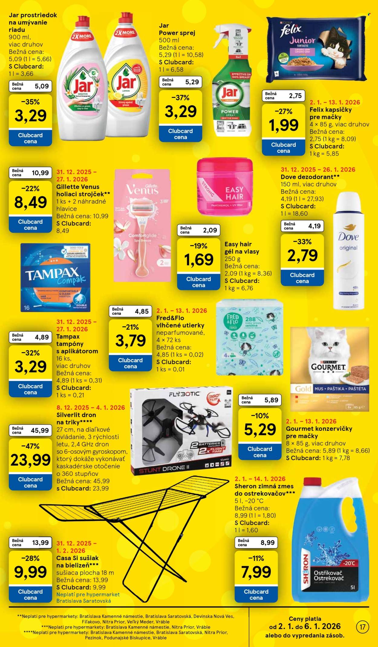 Leták TESCO - 2.1.2026 - 6.1.2026. Strana 17
