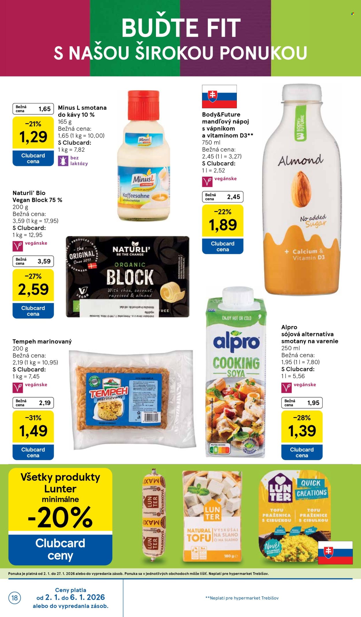 Leták TESCO - 2.1.2026 - 6.1.2026. Strana 18