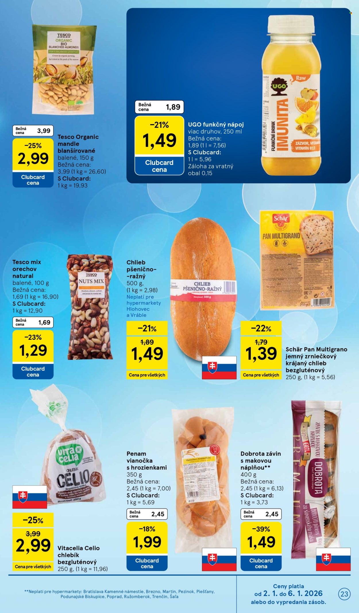 Leták TESCO - 2.1.2026 - 6.1.2026. Strana 23