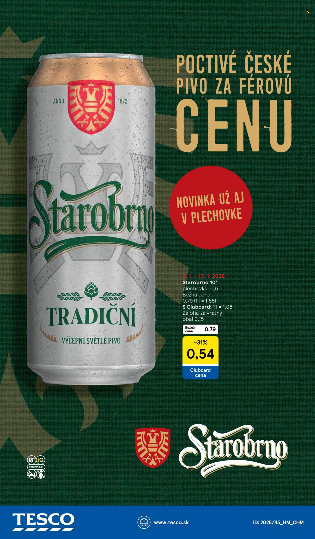 Leták TESCO - 2.1.2026 - 6.1.2026. Strana 32