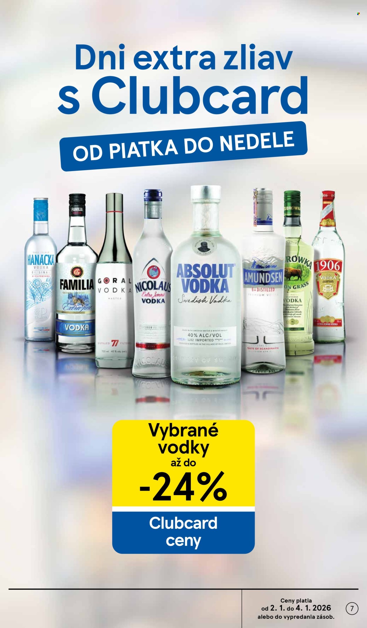Leták TESCO supermarket - 2.1.2026 - 6.1.2026. Strana 7