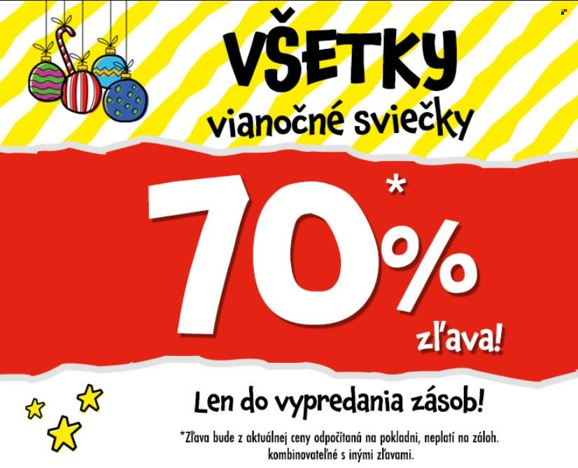 Leták TEDi. Strana 1