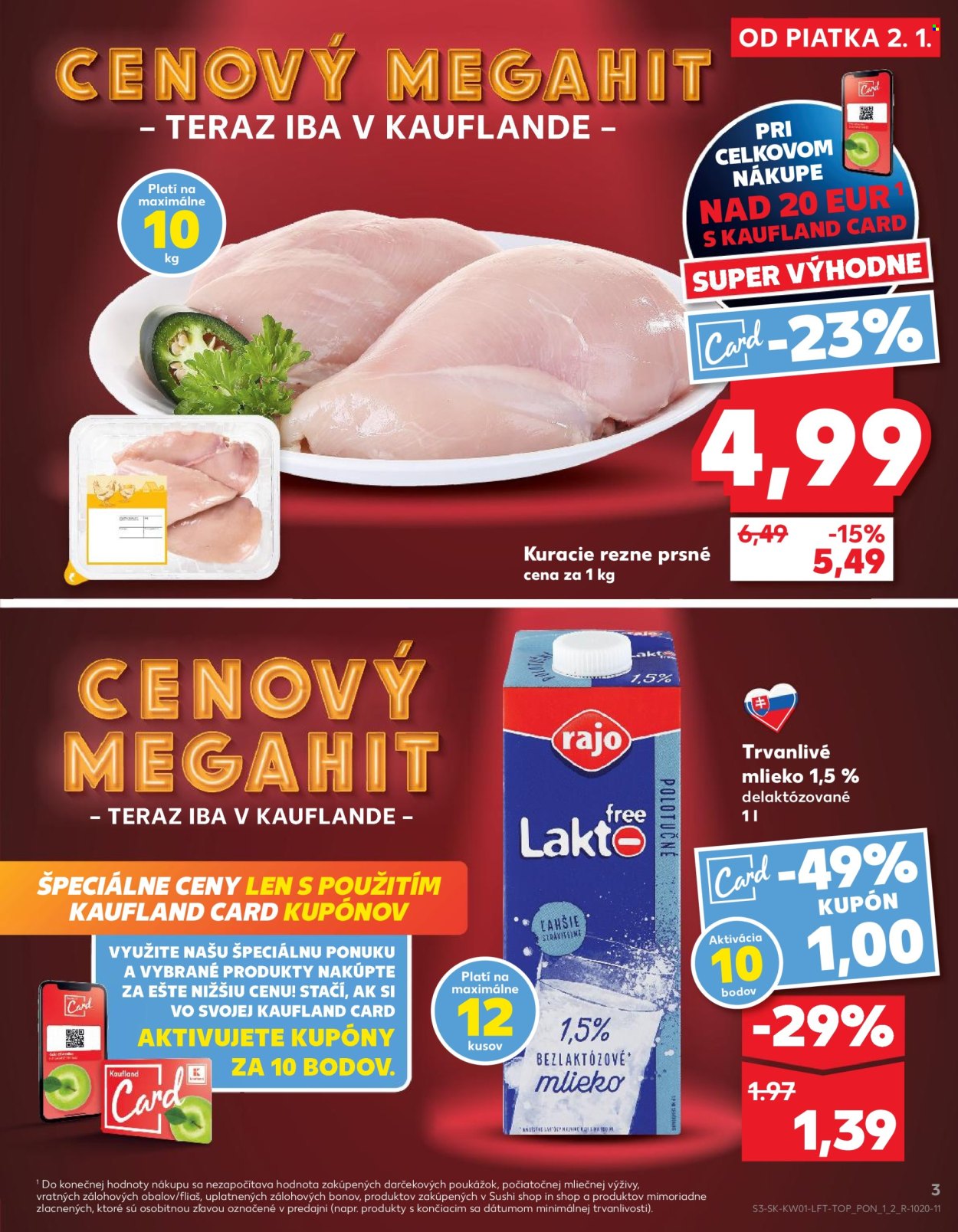 Leták Kaufland - 2.1.2026 - 7.1.2026. Strana 3