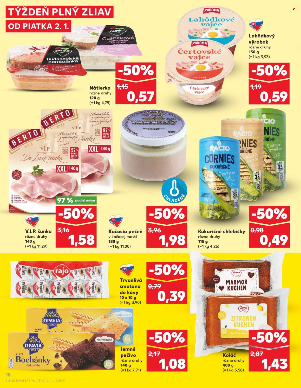 Leták Kaufland - 2.1.2026 - 7.1.2026. Strana 18