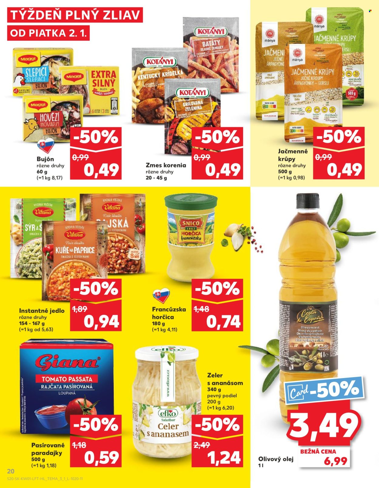 Leták Kaufland - 2.1.2026 - 7.1.2026. Strana 20