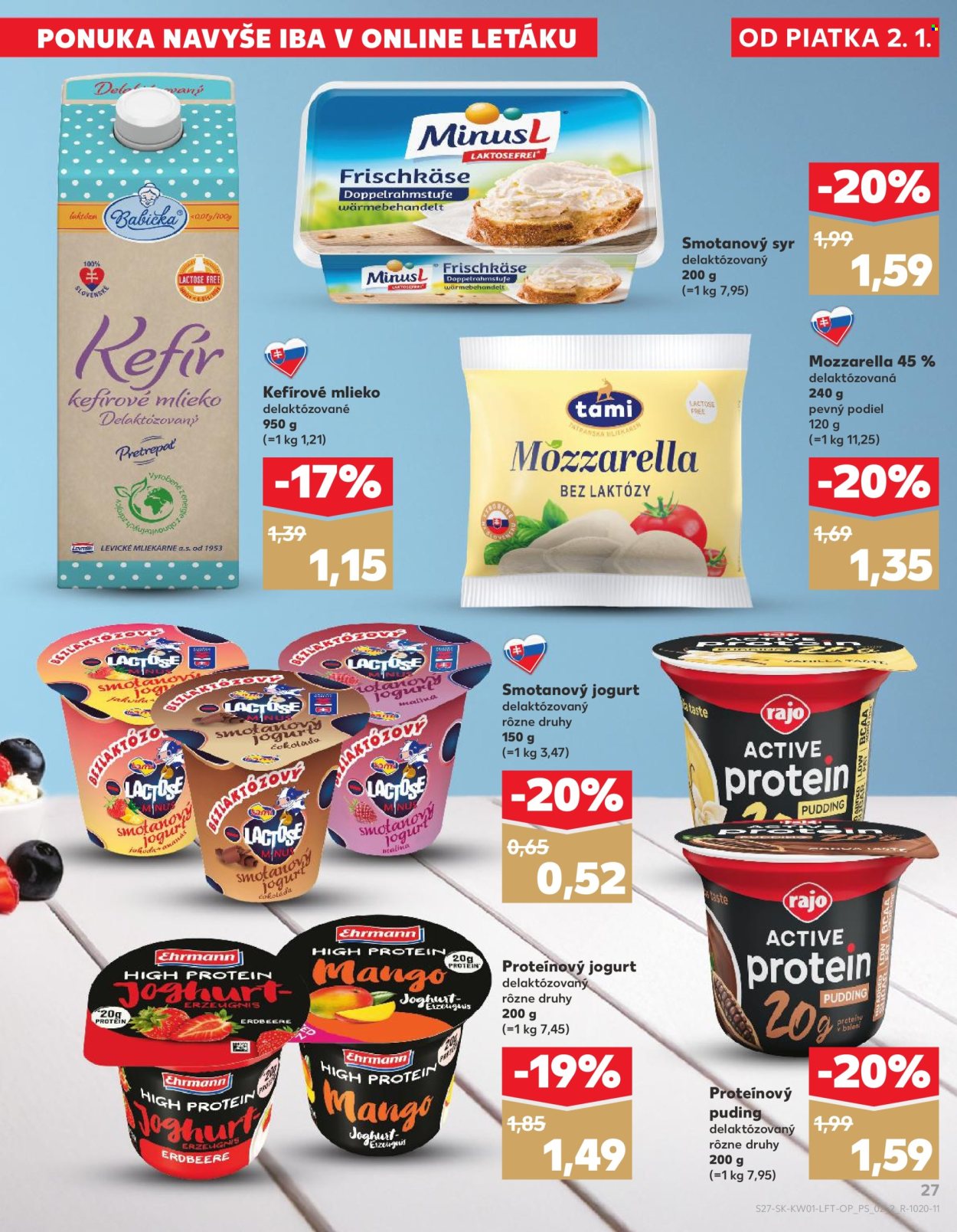 Leták Kaufland - 2.1.2026 - 7.1.2026. Strana 27