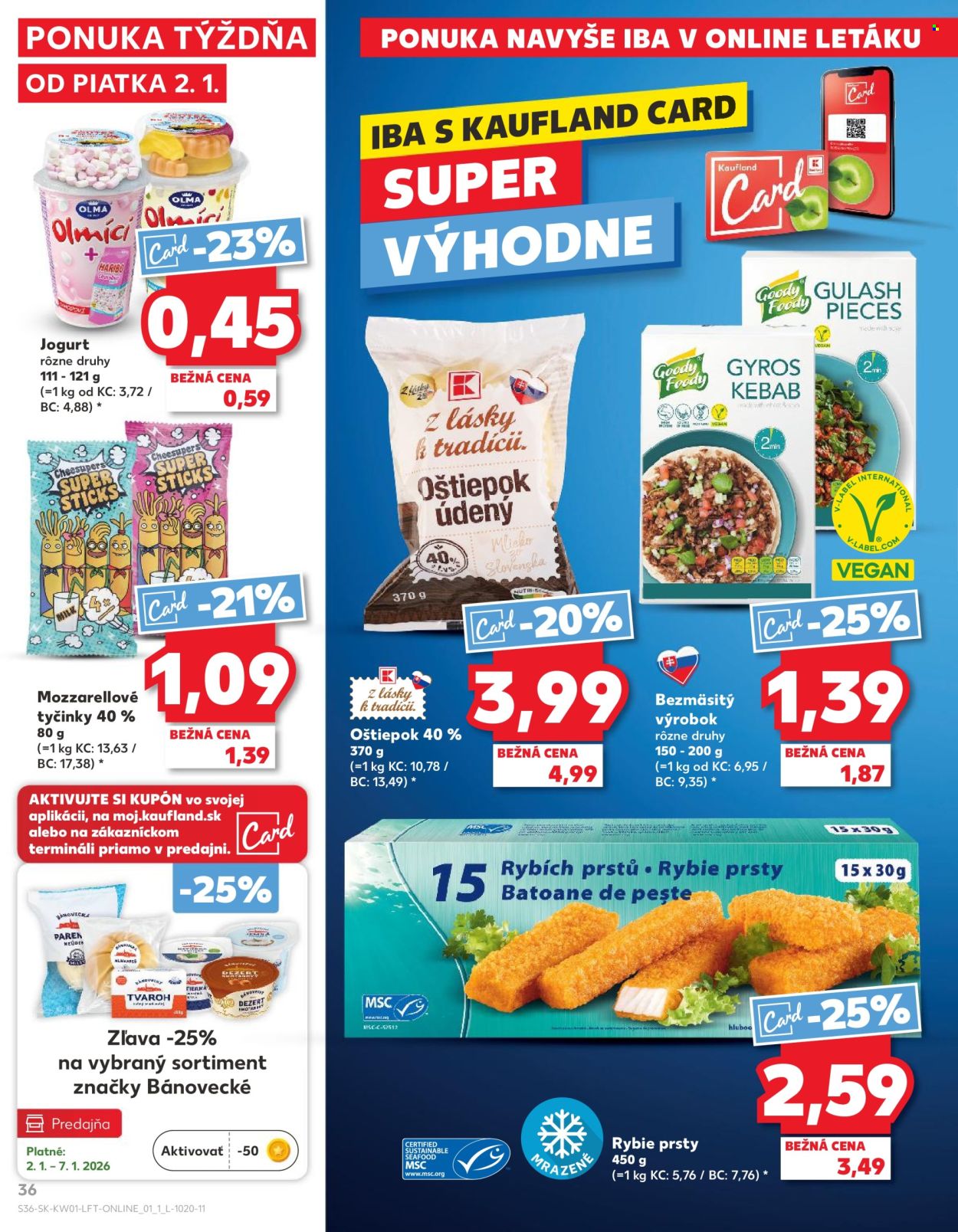 Leták Kaufland - 2.1.2026 - 7.1.2026. Strana 36