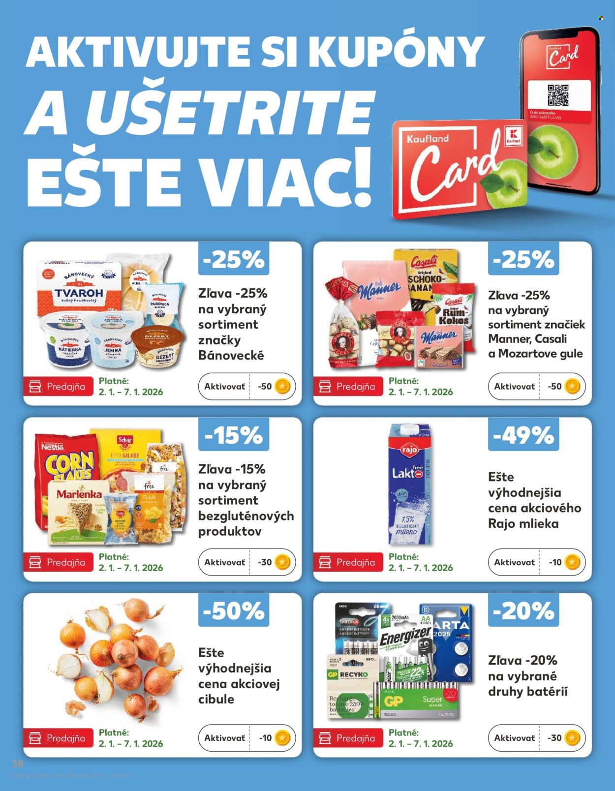 Leták Kaufland - 2.1.2026 - 7.1.2026. Strana 38