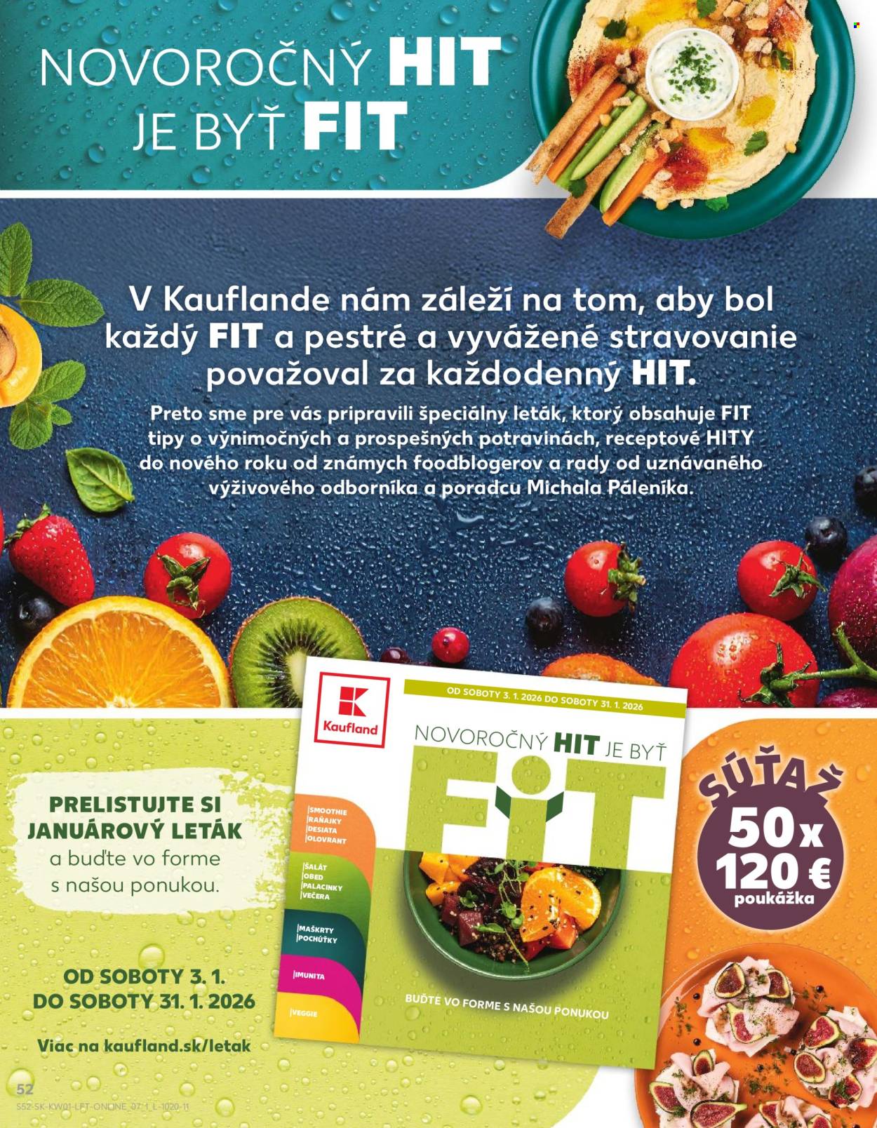 Leták Kaufland - 2.1.2026 - 7.1.2026. Strana 52