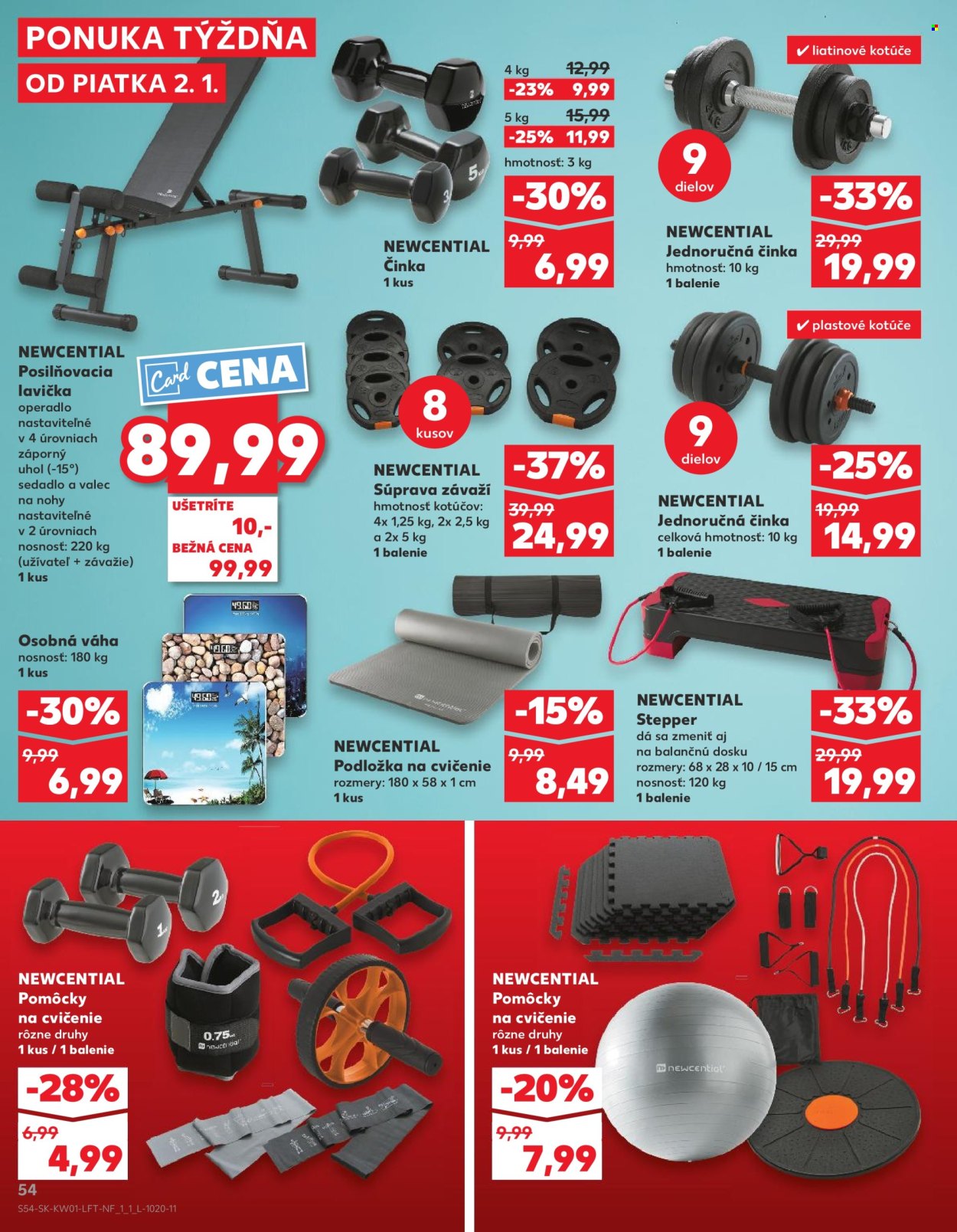 Leták Kaufland - 2.1.2026 - 7.1.2026. Strana 54
