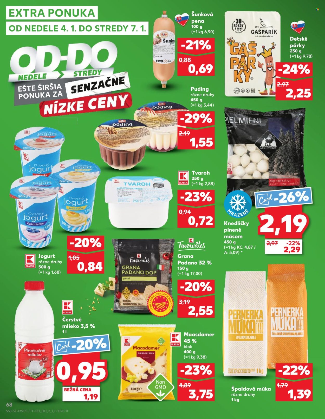 Leták Kaufland - 2.1.2026 - 7.1.2026. Strana 68