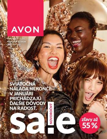 Leták Avon - 1.1.2026 - 31.1.2026.