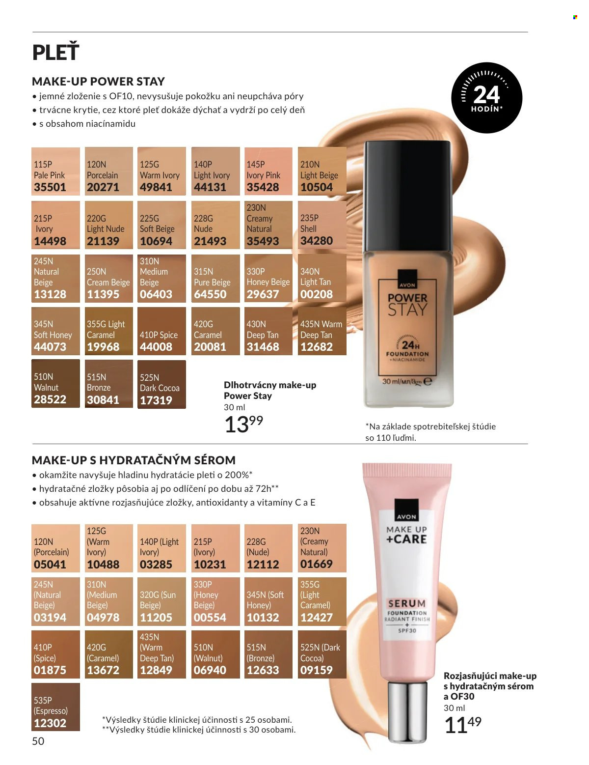 Leták Avon - 1.1.2026 - 31.1.2026. Strana 50