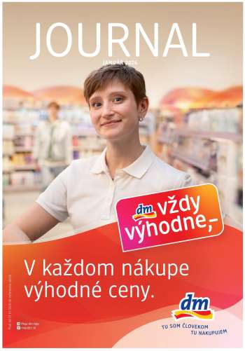 Leták dm drogerie - 1.1.2026 - 31.1.2026.