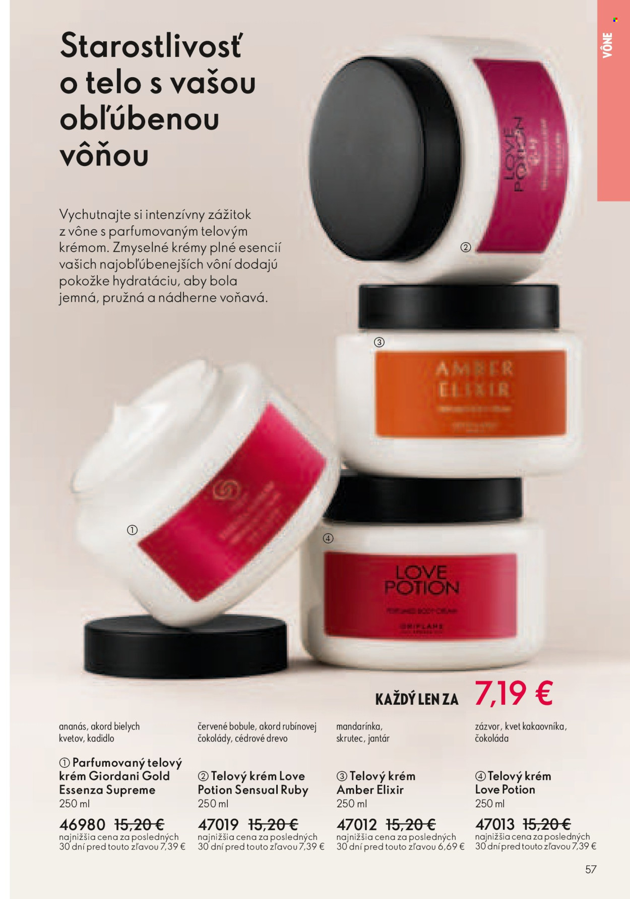 Leták Oriflame - 21.1.2026 - 10.2.2026. Strana 58
