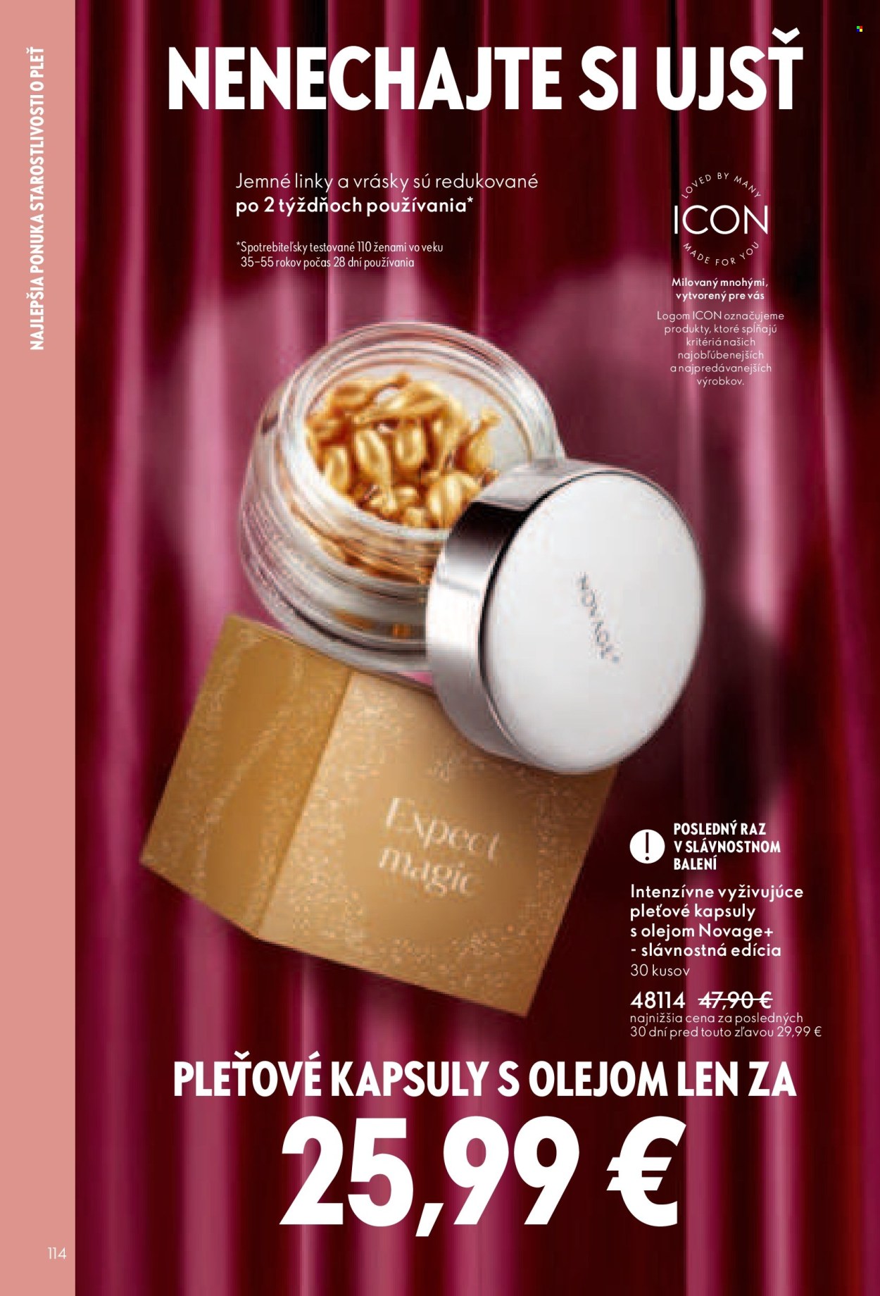 Leták Oriflame - 21.1.2026 - 10.2.2026. Strana 115