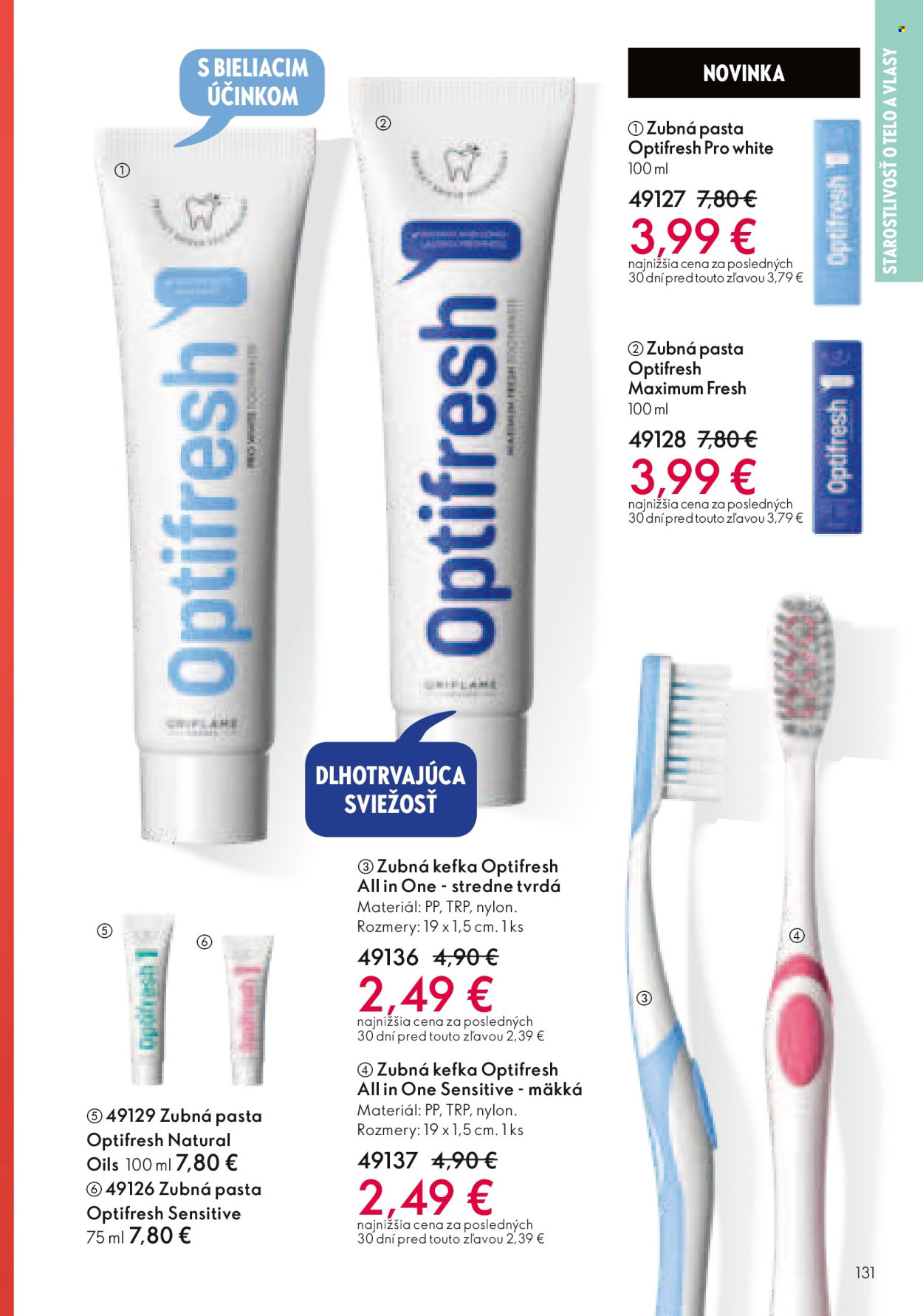 Leták Oriflame - 21.1.2026 - 10.2.2026. Strana 132