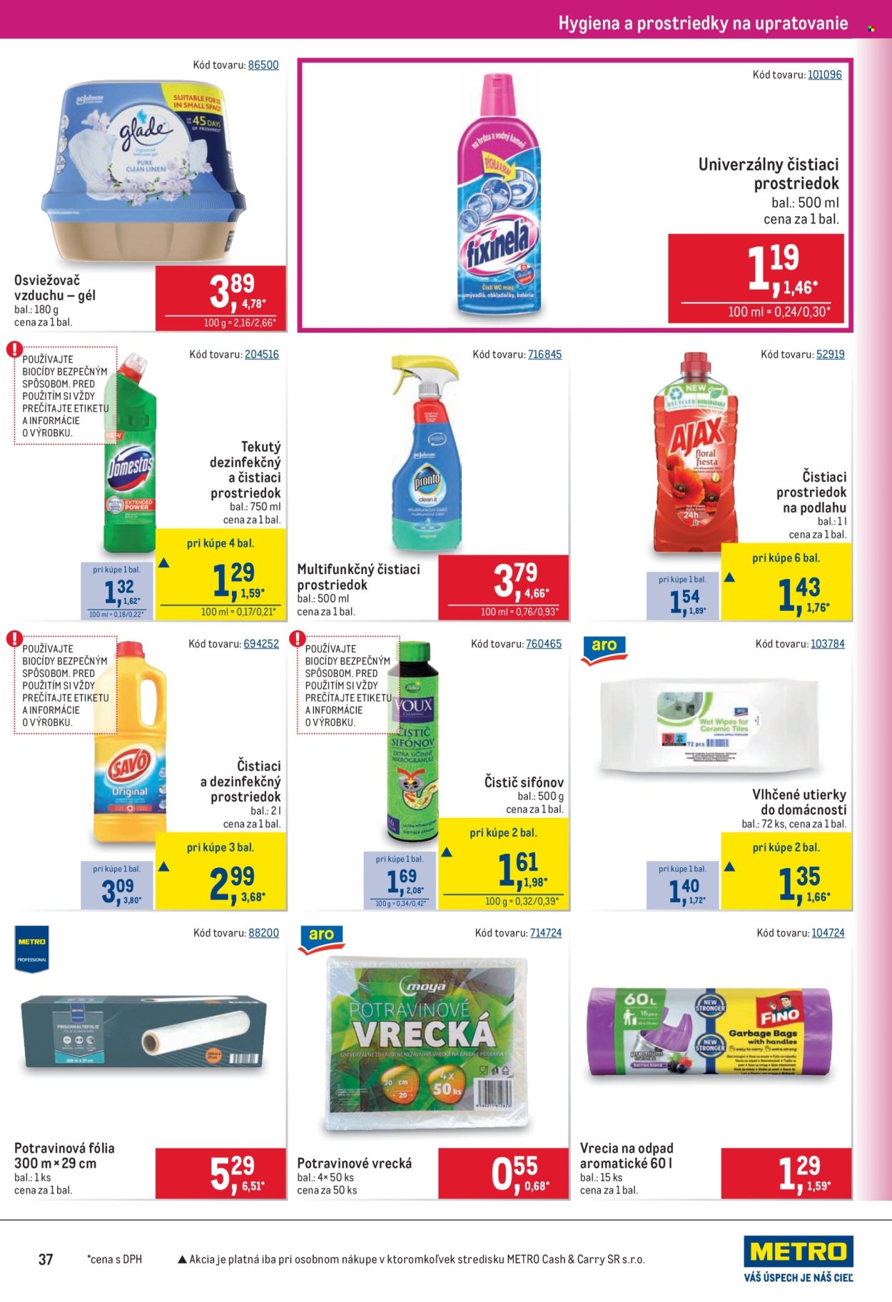 Leták Metro - 2.1.2026 - 13.1.2026. Strana 37