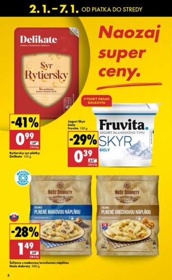 thumbnail - Jogurt Skyr biely Fruvita
