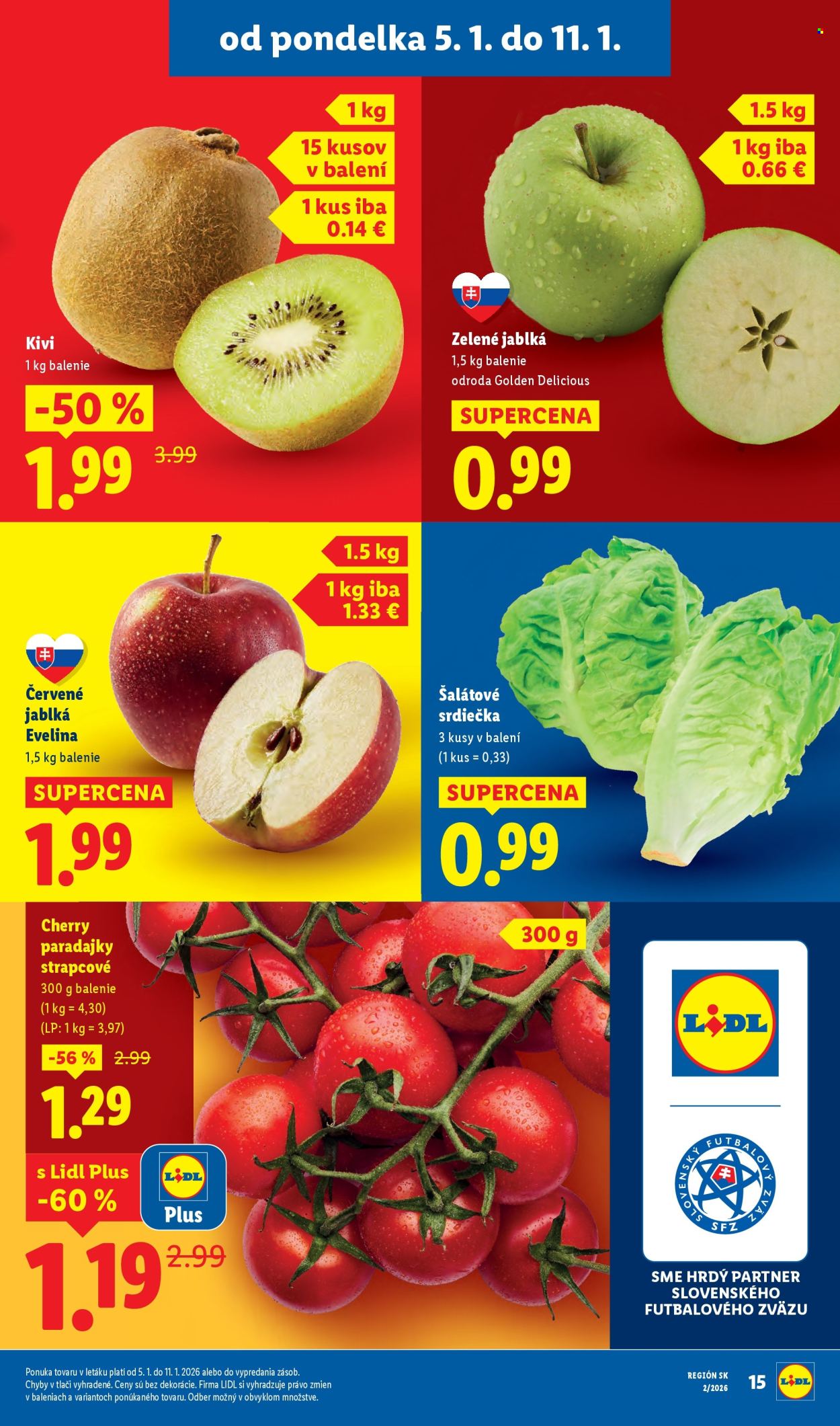 Leták Lidl - 5.1.2026 - 11.1.2026. Strana 15