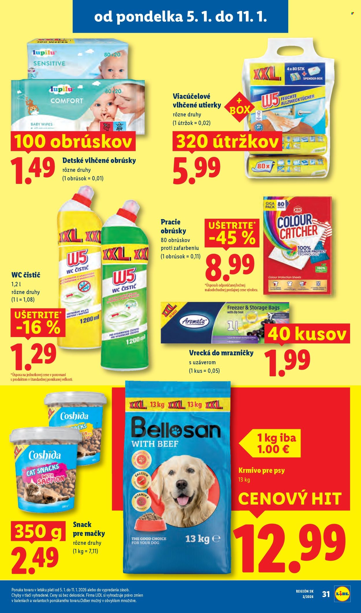 Leták Lidl - 5.1.2026 - 11.1.2026. Strana 38