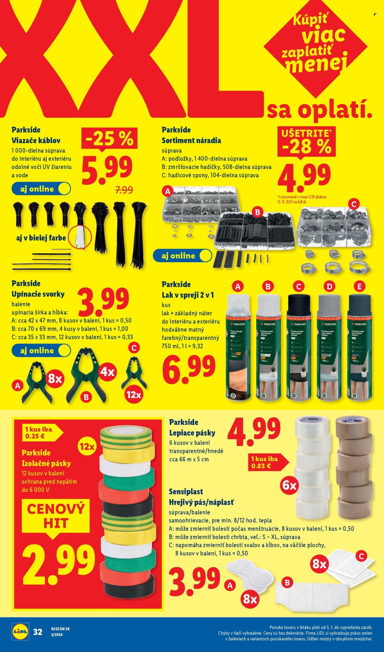 Leták Lidl - 5.1.2026 - 11.1.2026. Strana 39