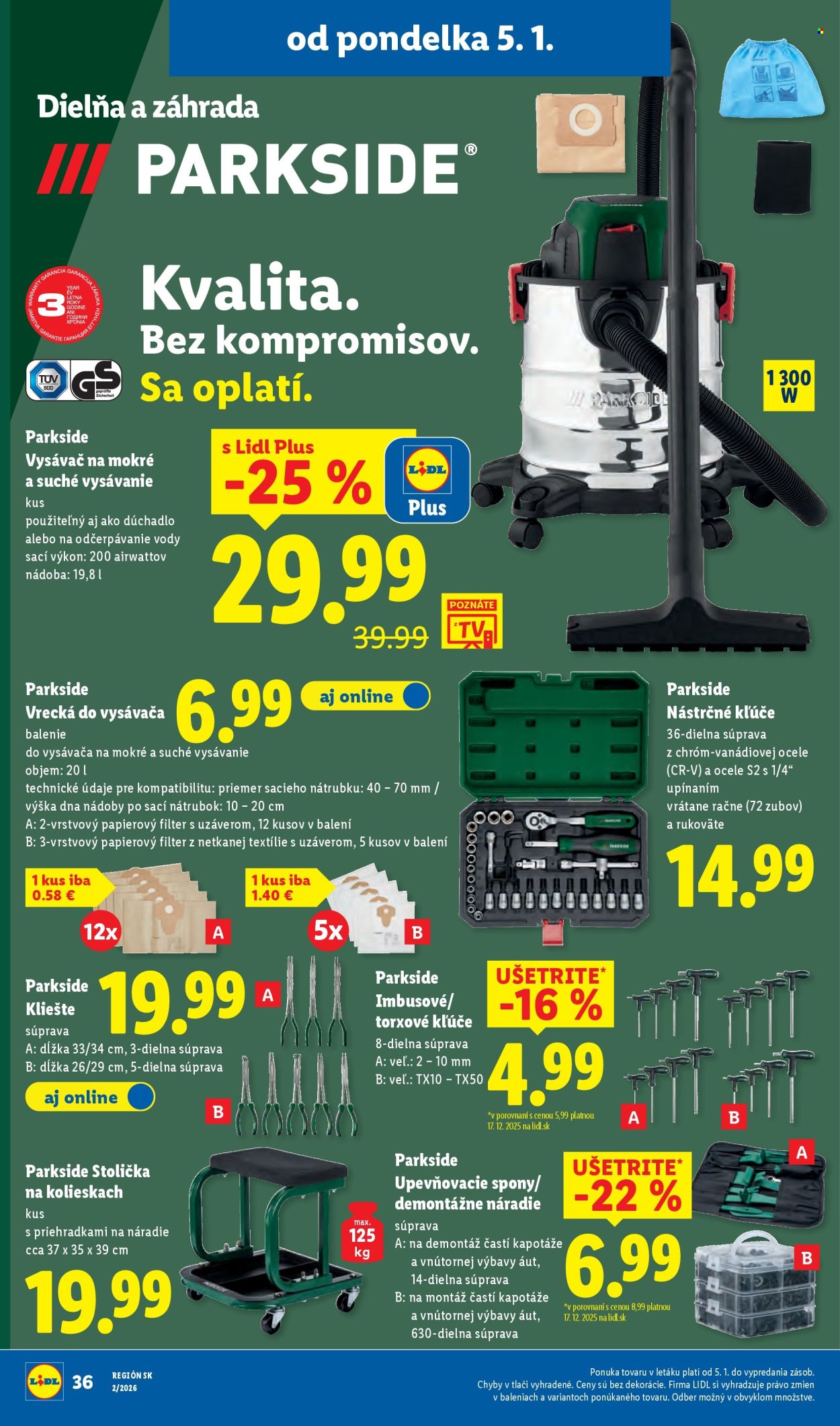 Leták Lidl - 5.1.2026 - 11.1.2026. Strana 42