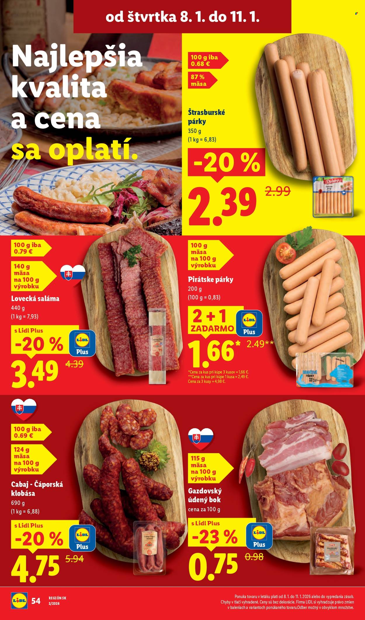 Leták Lidl - 5.1.2026 - 11.1.2026. Strana 64