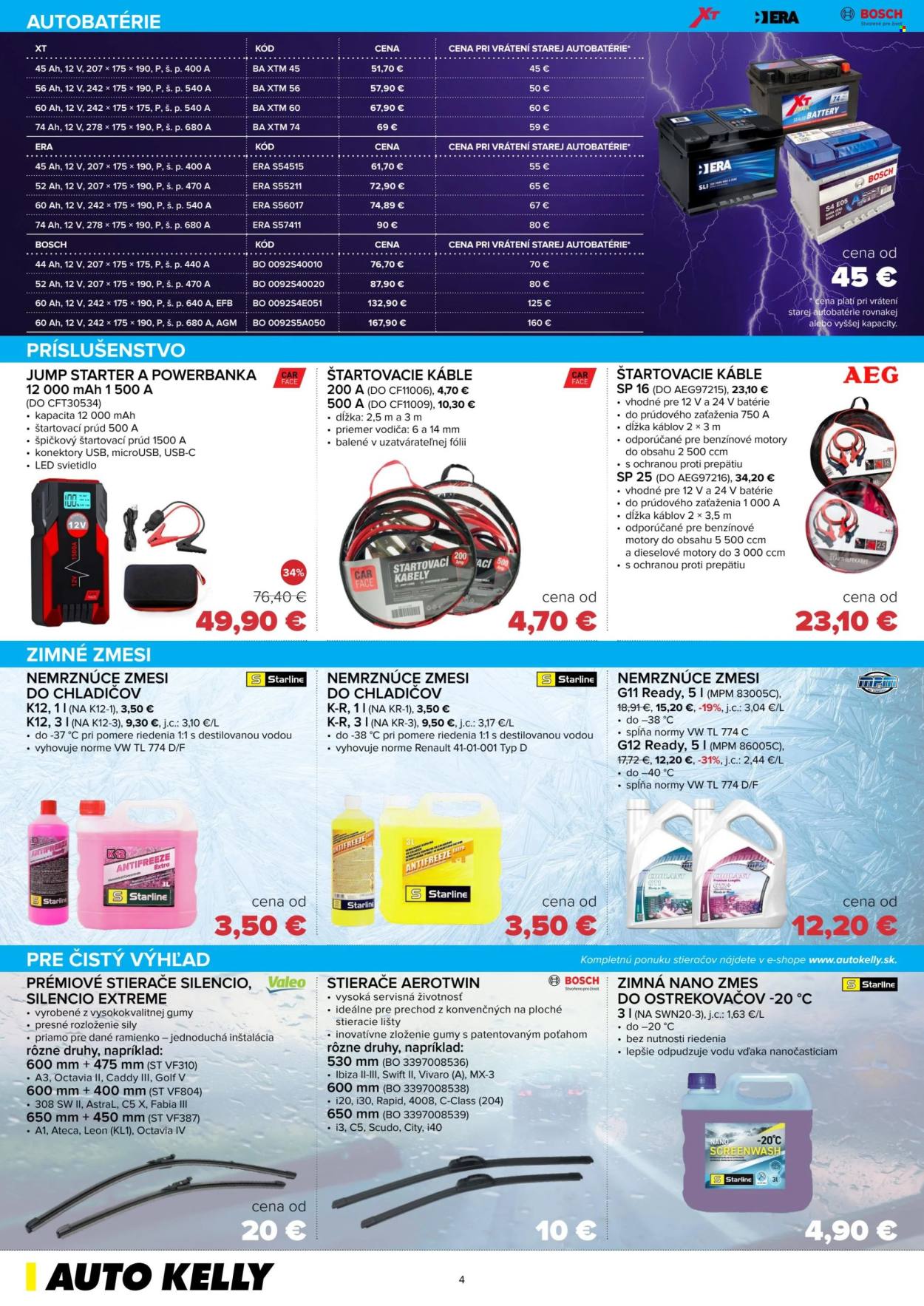 Leták Auto Kelly - 6.1.2026 - 2.2.2026. Strana 4