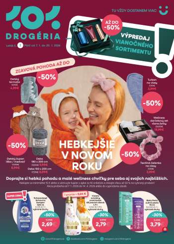 Leták 101 Drogerie - 7.1.2026 - 20.1.2026.