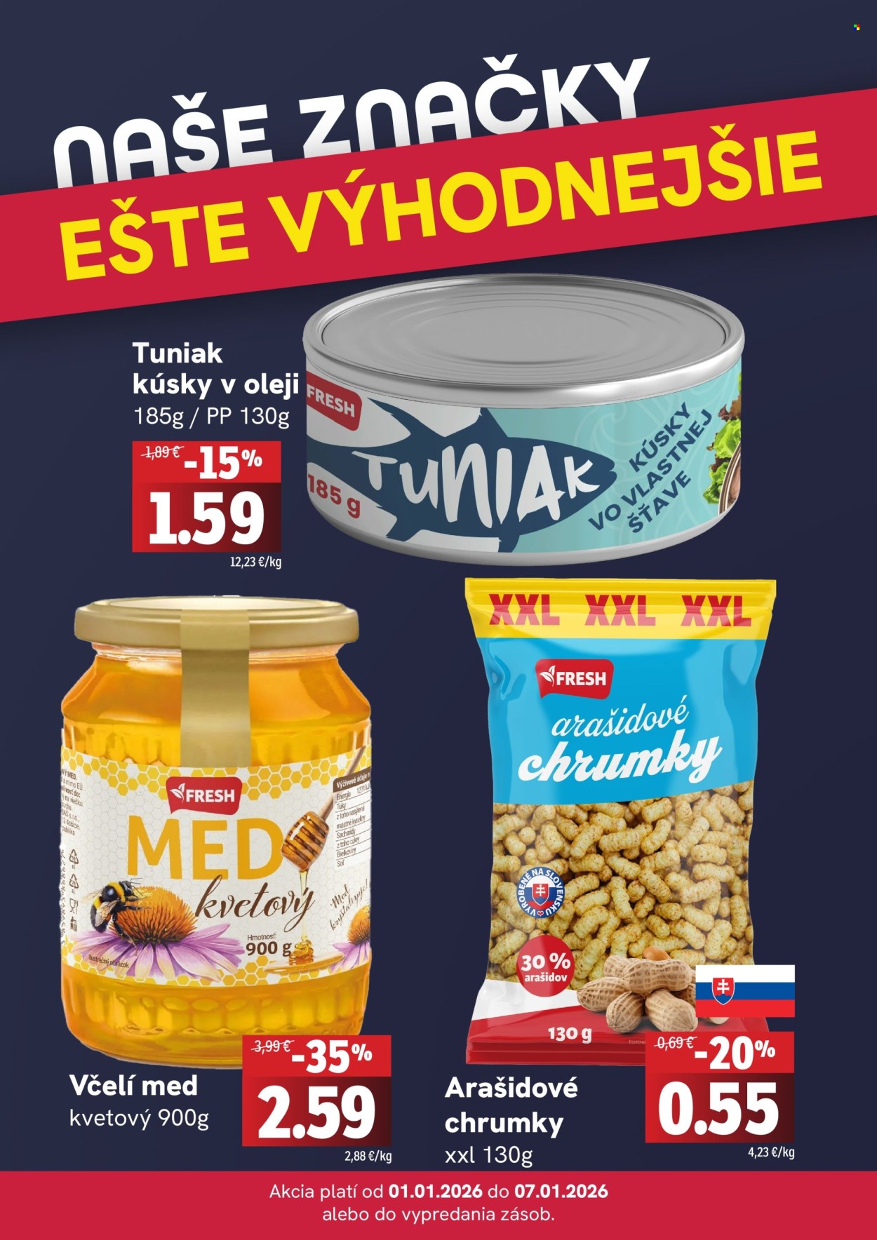 Leták FRESH - 1.1.2026 - 7.1.2026. Strana 4