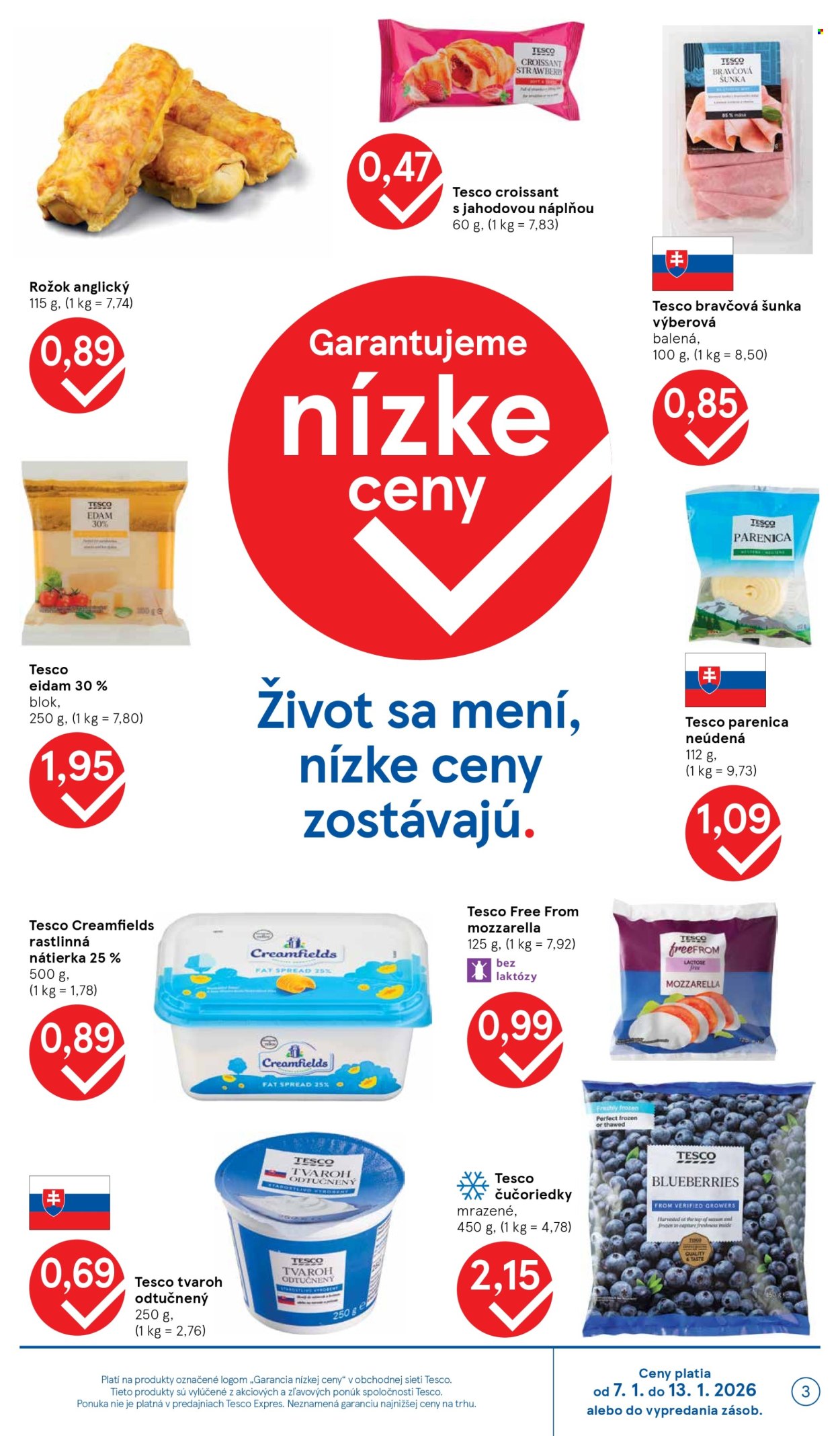 Leták TESCO - 7.1.2026 - 13.1.2026. Strana 3