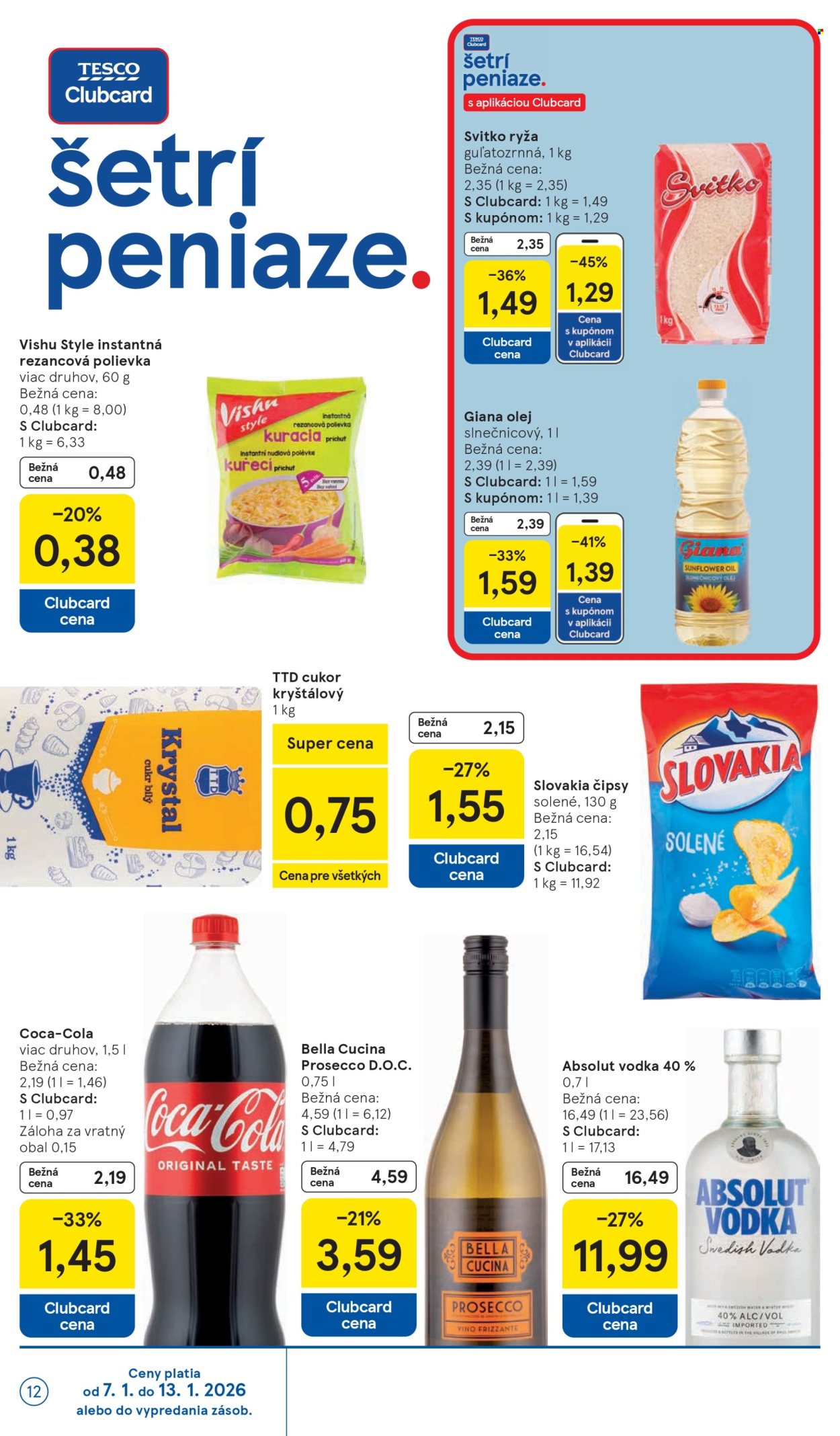 Leták TESCO - 7.1.2026 - 13.1.2026. Strana 12