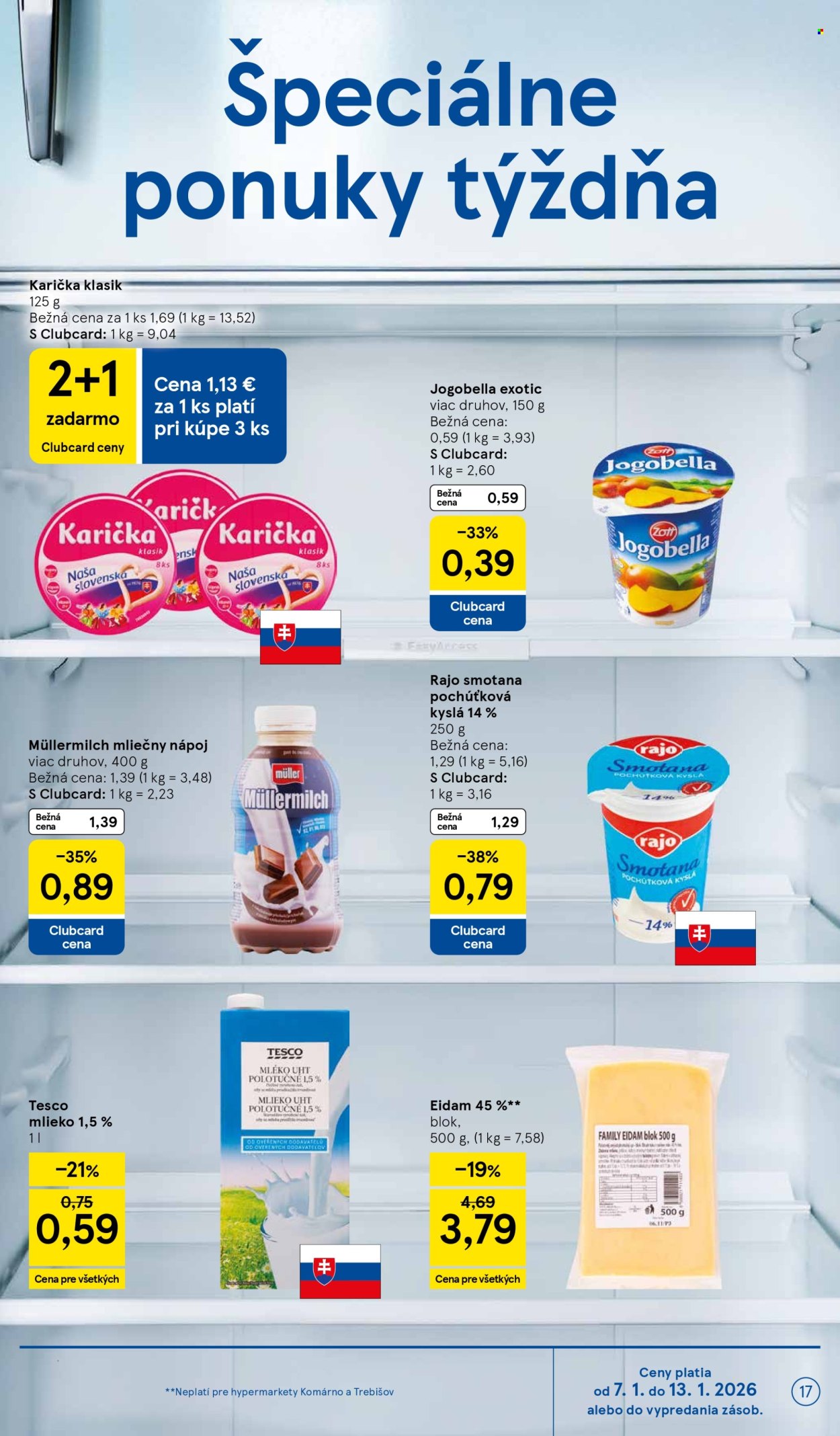 Leták TESCO - 7.1.2026 - 13.1.2026. Strana 17