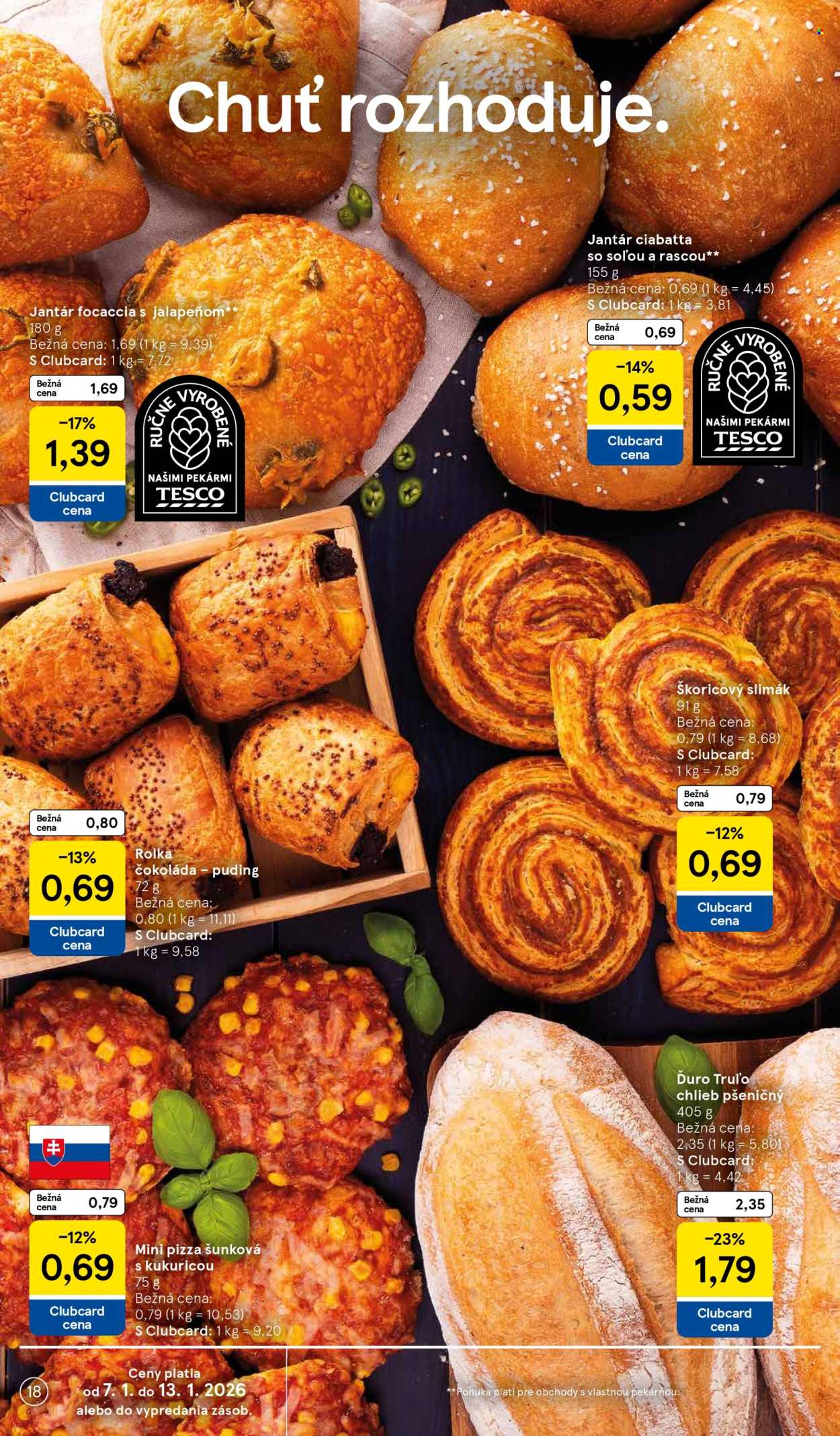Leták TESCO - 7.1.2026 - 13.1.2026. Strana 18