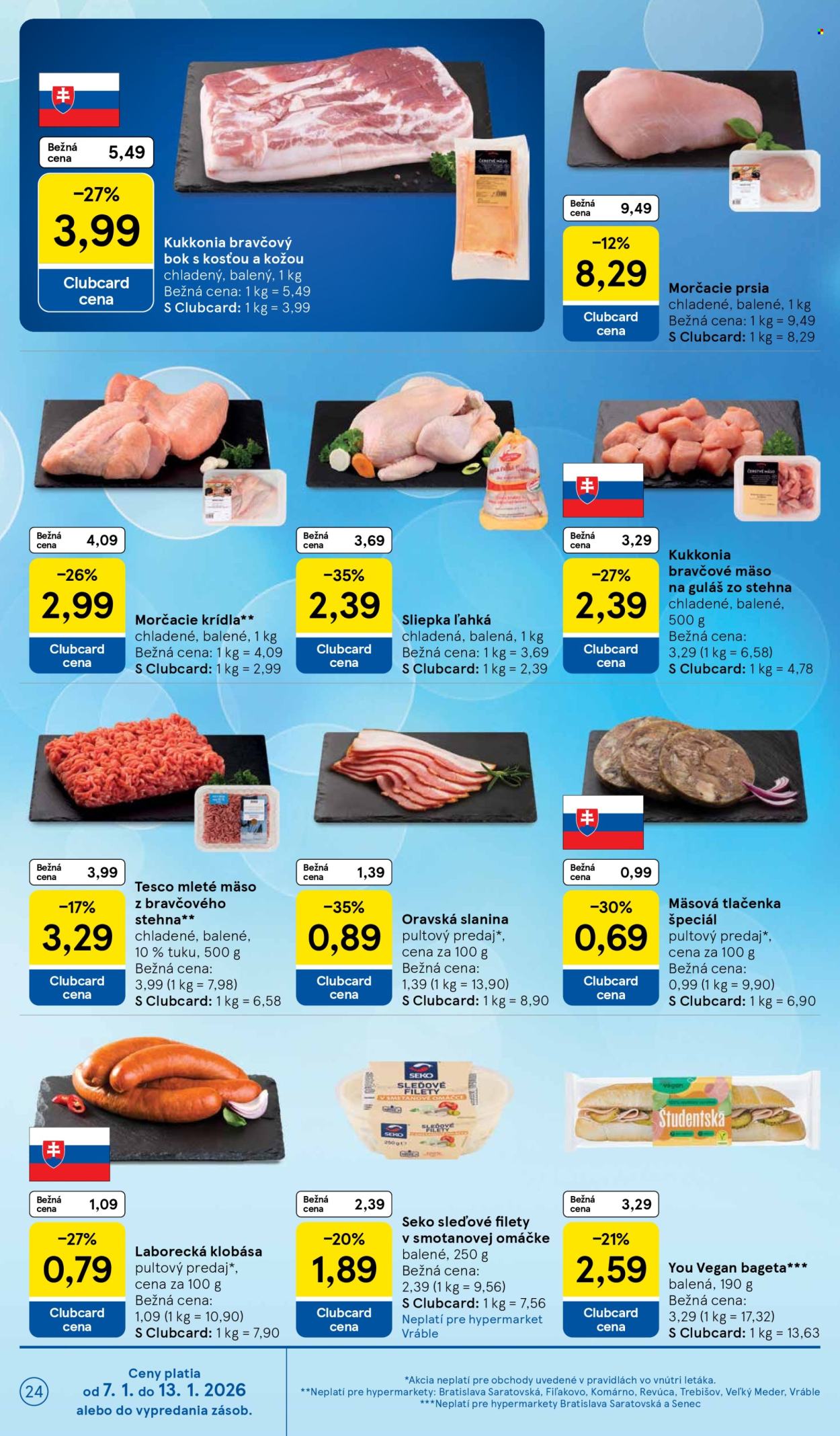 Leták TESCO - 7.1.2026 - 13.1.2026. Strana 24