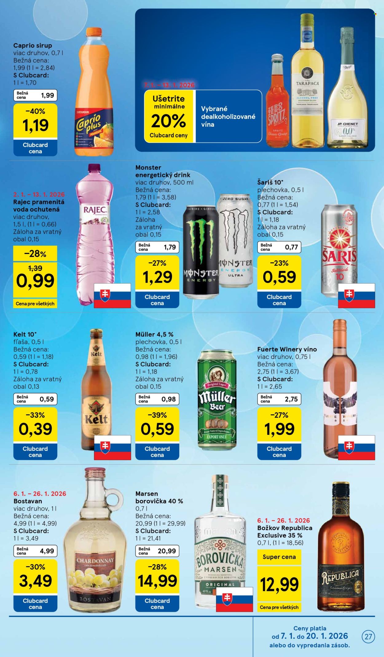 Leták TESCO - 7.1.2026 - 13.1.2026. Strana 27
